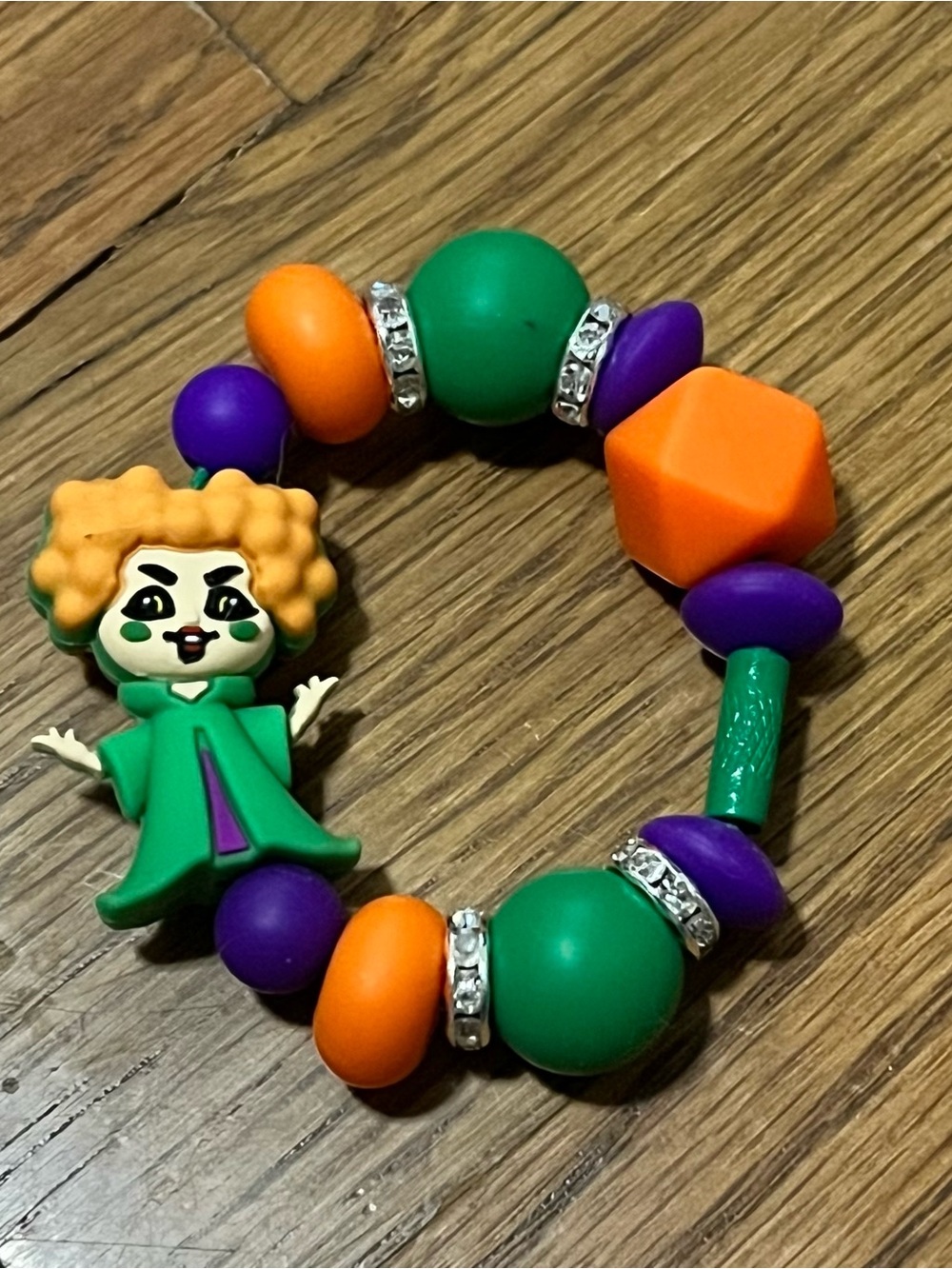 New Hocus Pocus Halloween themed Beaded Tumbler Stanley cup backpack charm
